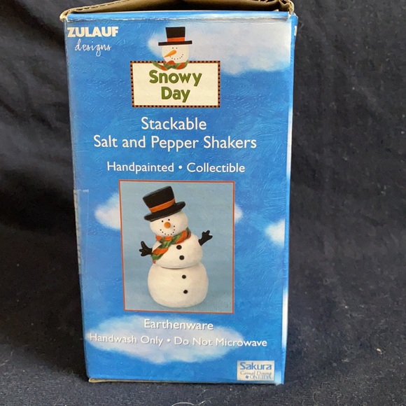 Zulauf design Snowman Salt and Pepper shaker set🌹 - Picture 7 of 7